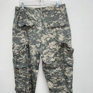 Military Issue Trouser Army Combat Uniform Pants Men's Medium Short Camo